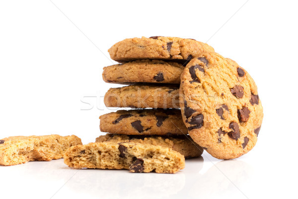 [[stock_photo]]: Cookies · chocolat · puces · écologique · produit
