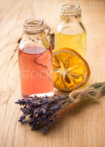 Aromaterapi vücut yağ spa doğa Stok fotoğraf © gitusik