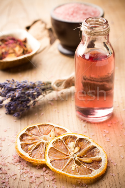 Stock foto: Aromatherapie · Körper · Öl · spa · Wohlbefinden · Natur