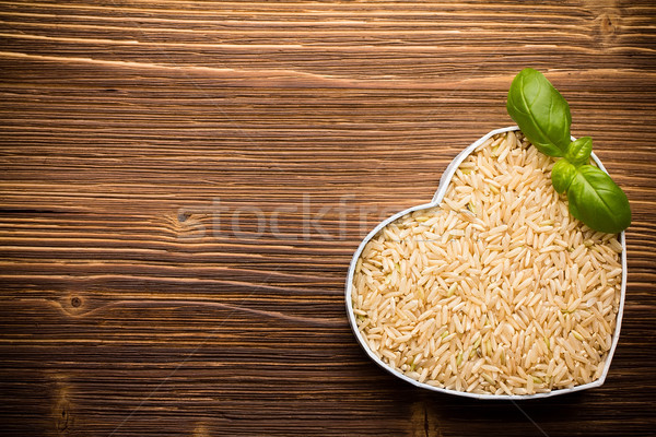 Rice. Stock photo © gitusik