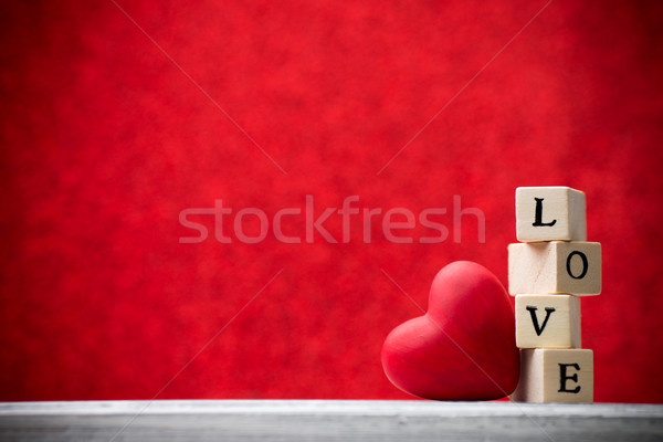 Love message. Stock photo © gitusik