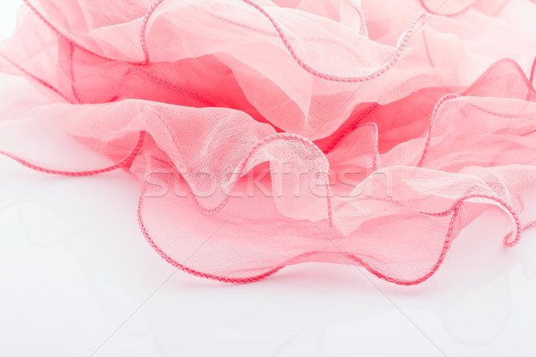 Pink silk scarf. Stock photo © gitusik