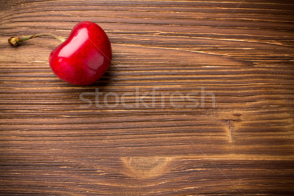 Zdjęcia stock: Słodkie · wiśniowe · czerwony · owoce · kolor