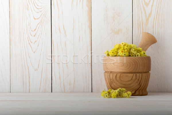 Homeopatycznych muzyka suszy leczniczy roślin herbata ziołowa Zdjęcia stock © gitusik