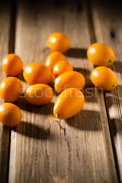 Bogyók fából készült citrus gyümölcs hozzávaló étel kereszt Stock fotó © gitusik