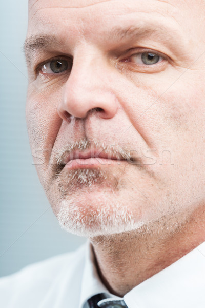 Dojrzały człowiek biznesu godny zaufania portret starszy Zdjęcia stock © Giulio_Fornasar