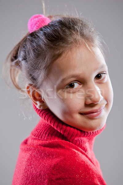 portrait of a little girl Stock photo © Giulio_Fornasar