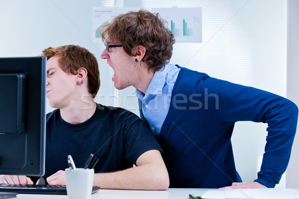 misunderstanding arguing and harassing each other Stock photo © Giulio_Fornasar