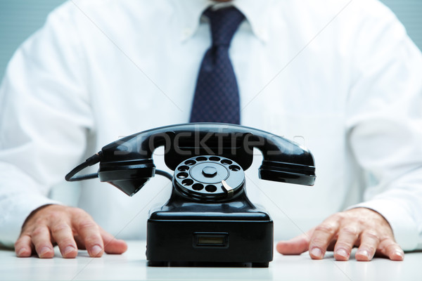 waiting for you to call Stock photo © Giulio_Fornasar