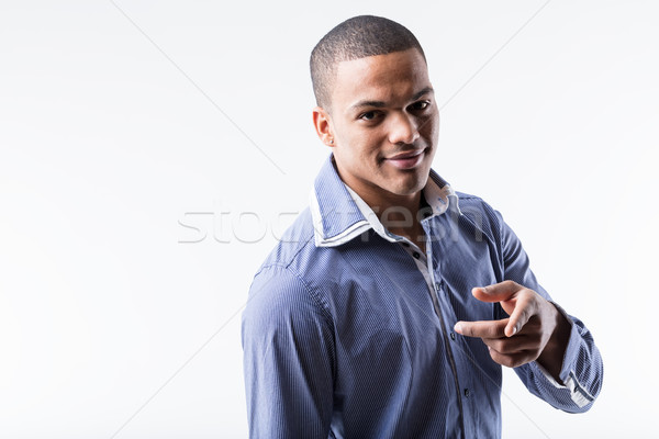 hey man consider what I say to you Stock photo © Giulio_Fornasar