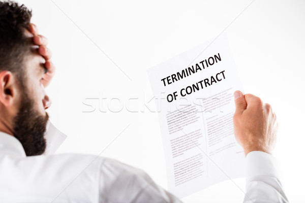 oh my god they fired me Stock photo © Giulio_Fornasar