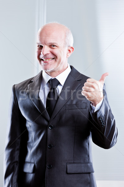 Stock photo: false self confident likely to be a crook