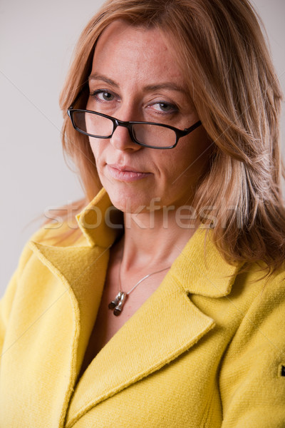 strict teacher or boss or mother Stock photo © Giulio_Fornasar