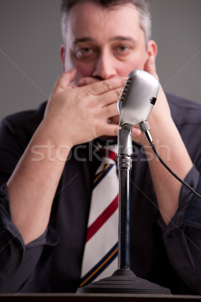 a speaker that can't speak Stock photo © Giulio_Fornasar