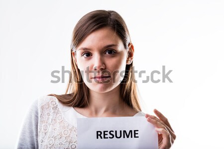 Stock photo: there is a solution and we can work it out