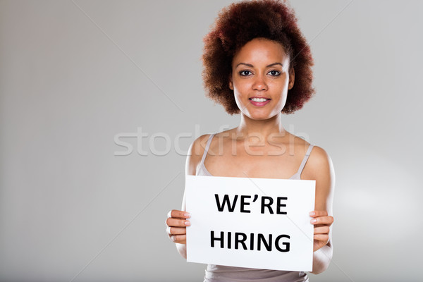 enterprise or company is hiring Stock photo © Giulio_Fornasar