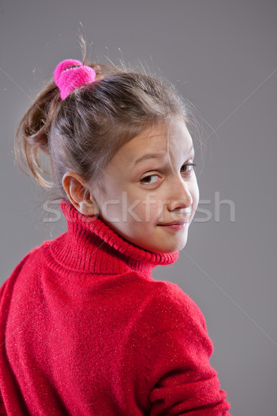 portrait of a little girl Stock photo © Giulio_Fornasar