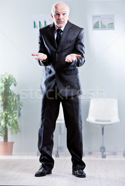 Stock photo: my hands are empty what can I do?