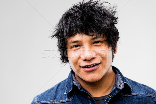 portrait of a cool South American guy Stock photo © Giulio_Fornasar