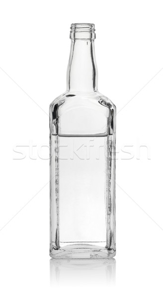 Wodka Flasche isoliert weiß Stock foto © Givaga