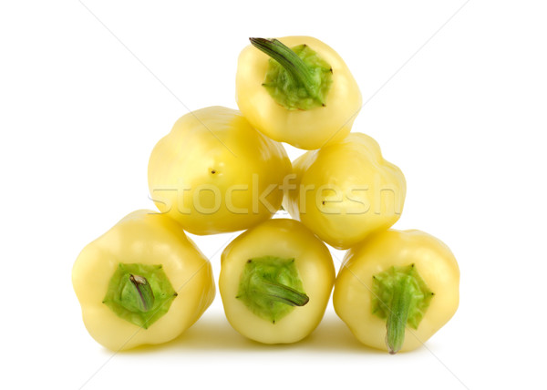 Ripe yellow peppers Stock photo © Givaga