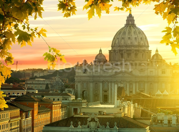 Vatican in autumn Stock photo © Givaga