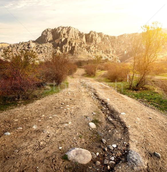 Valley of Ghosts in mountains Stock photo © Givaga