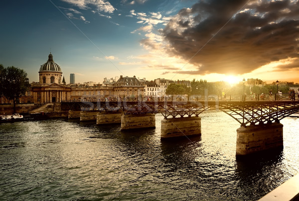 Pont des arts Stock photo © Givaga
