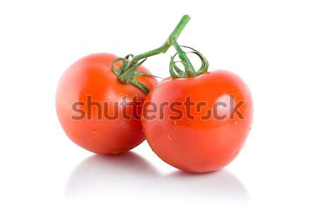 Two ripe tomatoes isolated Stock photo © Givaga