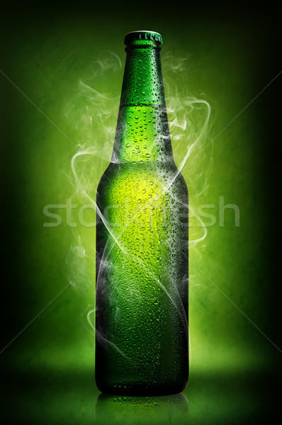 Green beer on green Stock photo © Givaga