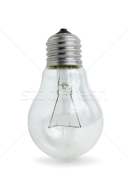 Ampoule ampoule isolé blanche [[stock_photo]] © Givaga