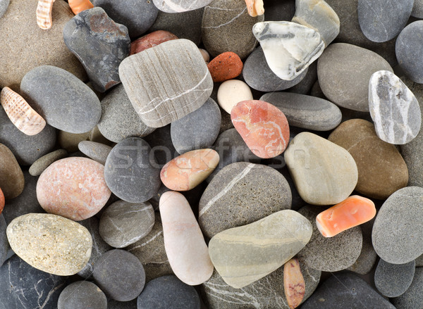 Foto d'archivio: Mare · ciottolo · shot · pastello · colorato · pietre