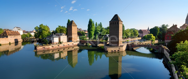 Bridge in Strasbourgh Stock photo © Givaga