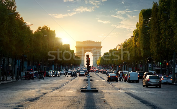 Champs Elysee Stock photo © Givaga