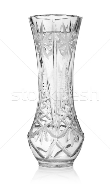 Glass vase isolated Stock photo © Givaga