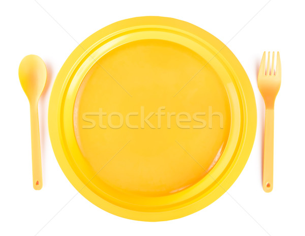 Cutlery set isolated Stock photo © Givaga