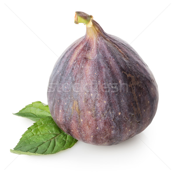 Figs with green leaf Stock photo © Givaga