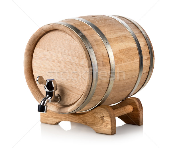 Wooden wine barrel Stock photo © Givaga