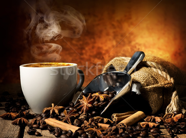 Tasty hot coffee  Stock photo © Givaga