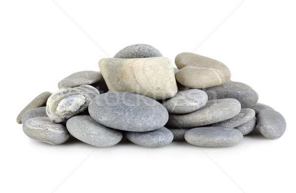 Heap a gray stones Stock photo © Givaga