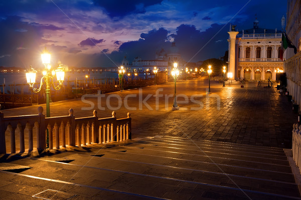 San Marco at night Stock photo © Givaga