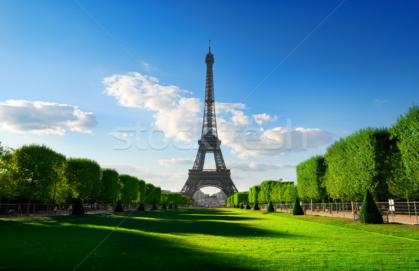 Spring at Champs de Mars Stock photo © Givaga