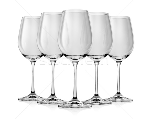 Empty wine glass Stock photo © Givaga