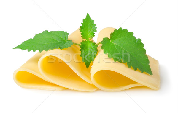 Cheese and mint Stock photo © Givaga