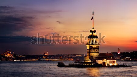 Maiden Tower in Istanbul Stock photo © Givaga