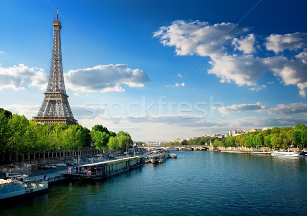 River Seine in Paris Stock photo © Givaga