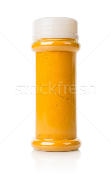 Jar of turmeric Stock photo © Givaga