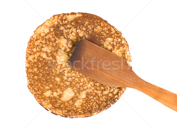 Pancake with a spatula Stock photo © Givaga