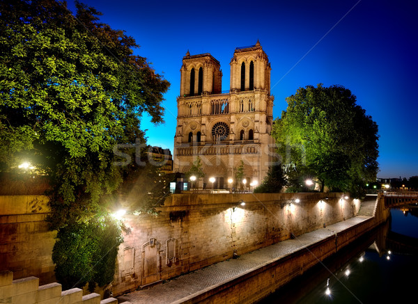 Stockfoto: Lady · Parijs · Frankrijk · stad · zomer · reizen