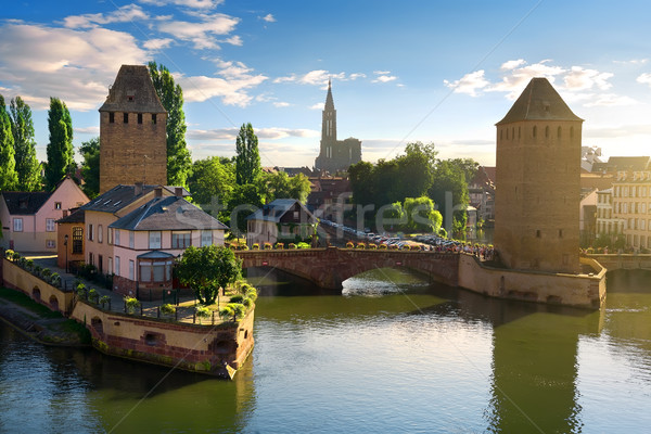 Bridges of Strasbourg Stock photo © Givaga